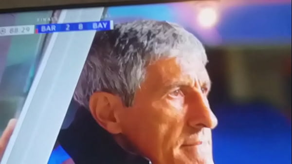 Bayern botando Barça pra mamar no campo!