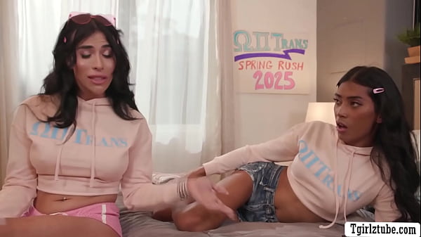 Watch TS roommates bareback fuck each others ass