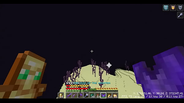My current minecraft gameplay on my server.