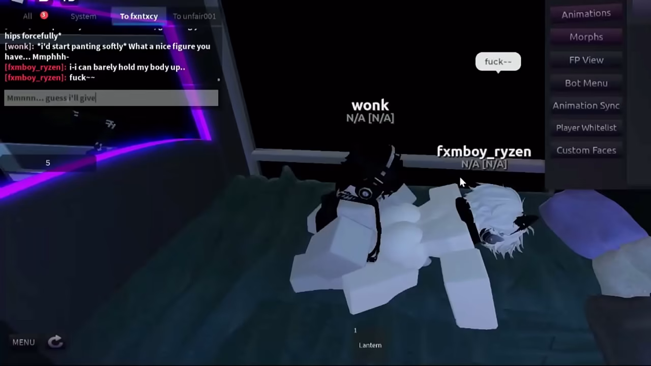 [ROBLOX] Cute femboy takes it whole