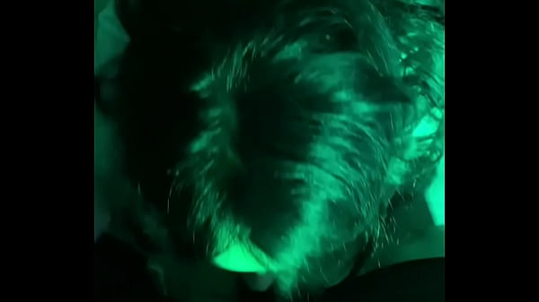 Lessy Devoe on Knees giving sloppy Blowjob