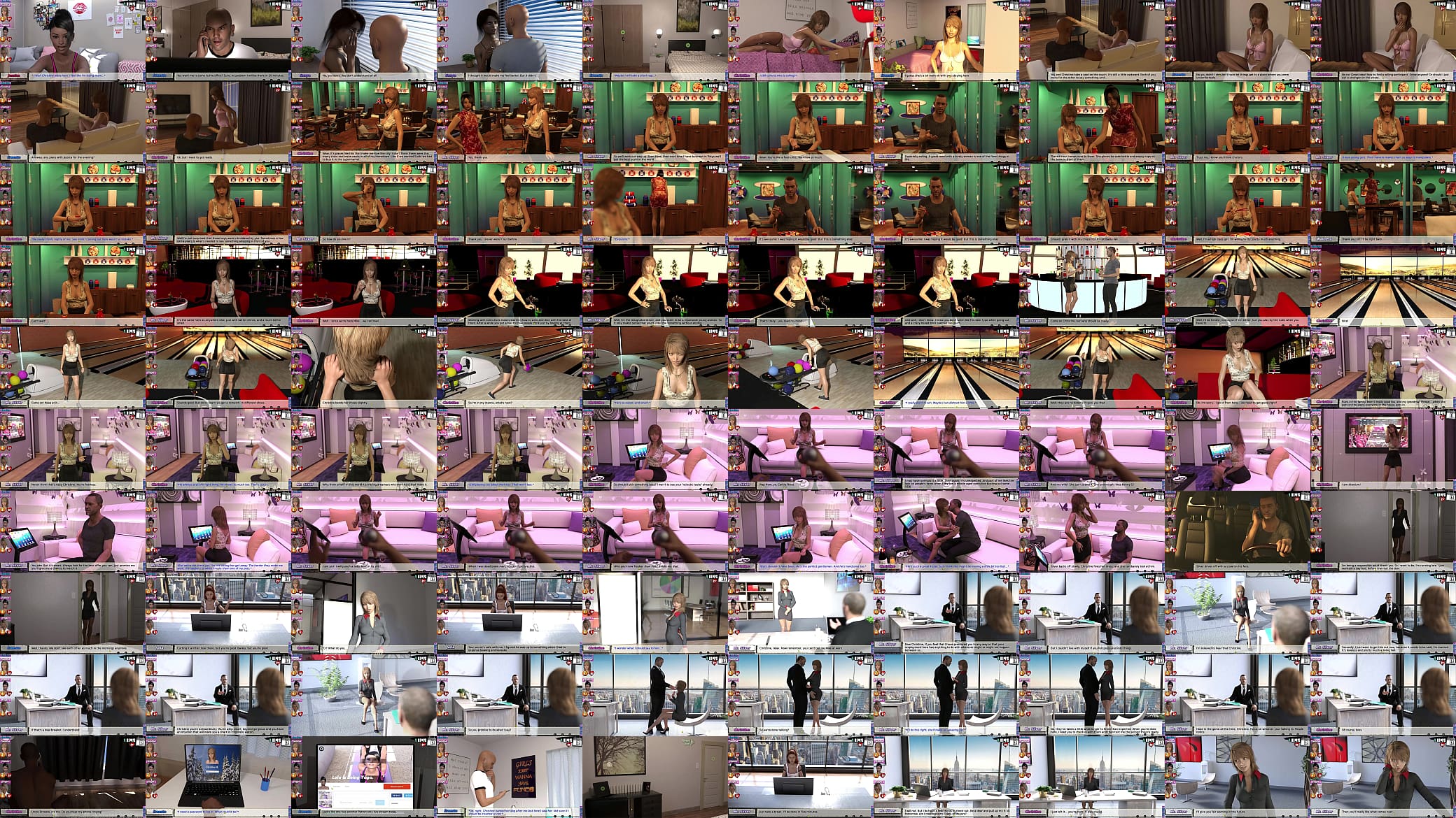 Babysitter 03 - Christine Went out with her Boss 预览图