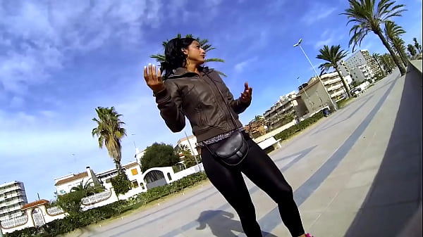 Watch this ghetto slut show her worth for this horny man she just met as she puts her used...