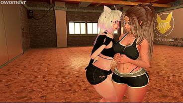 Horny Gym Girls Have Sweaty Lesbian Sex After Naked Workout