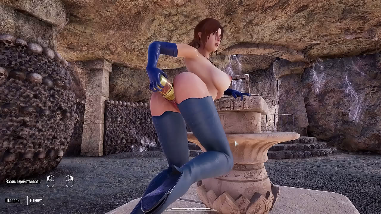 A huge sacred dick penetrates every hole of Lara and fills her with liquid sperm to the brim