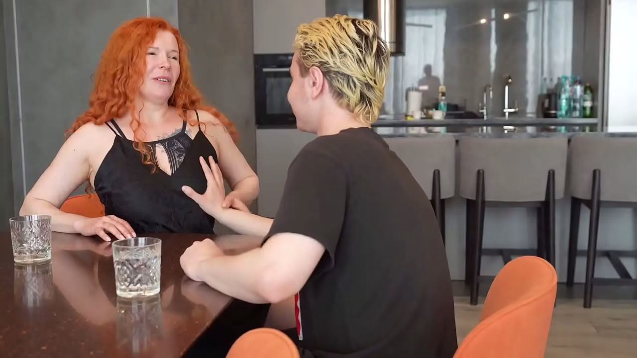 Busty Redhead Stepmom