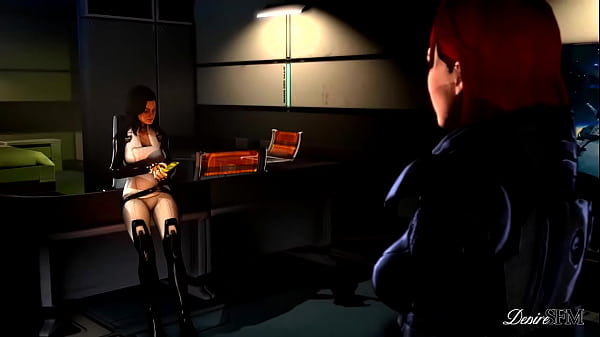 Miranda seduces the Commander into a naughty fuck