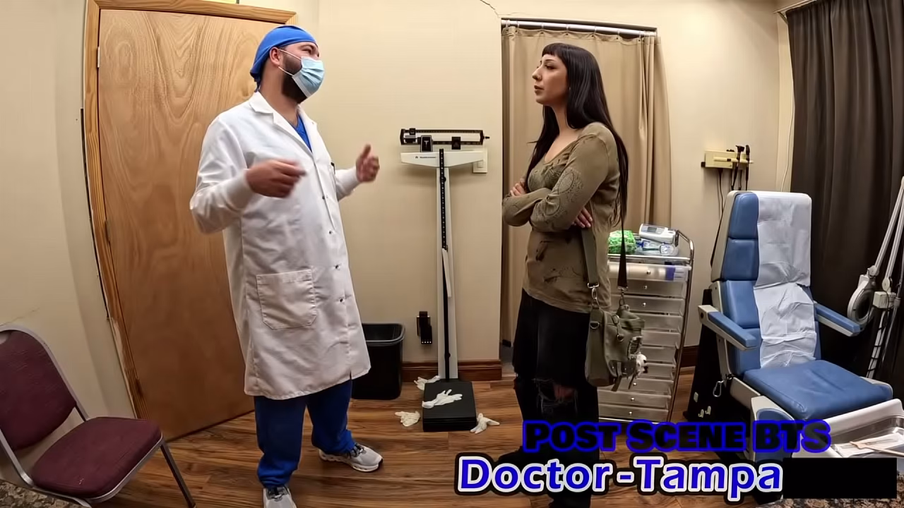 Dr Tampa - Selena Sativa'_s 1st Gyno Exam