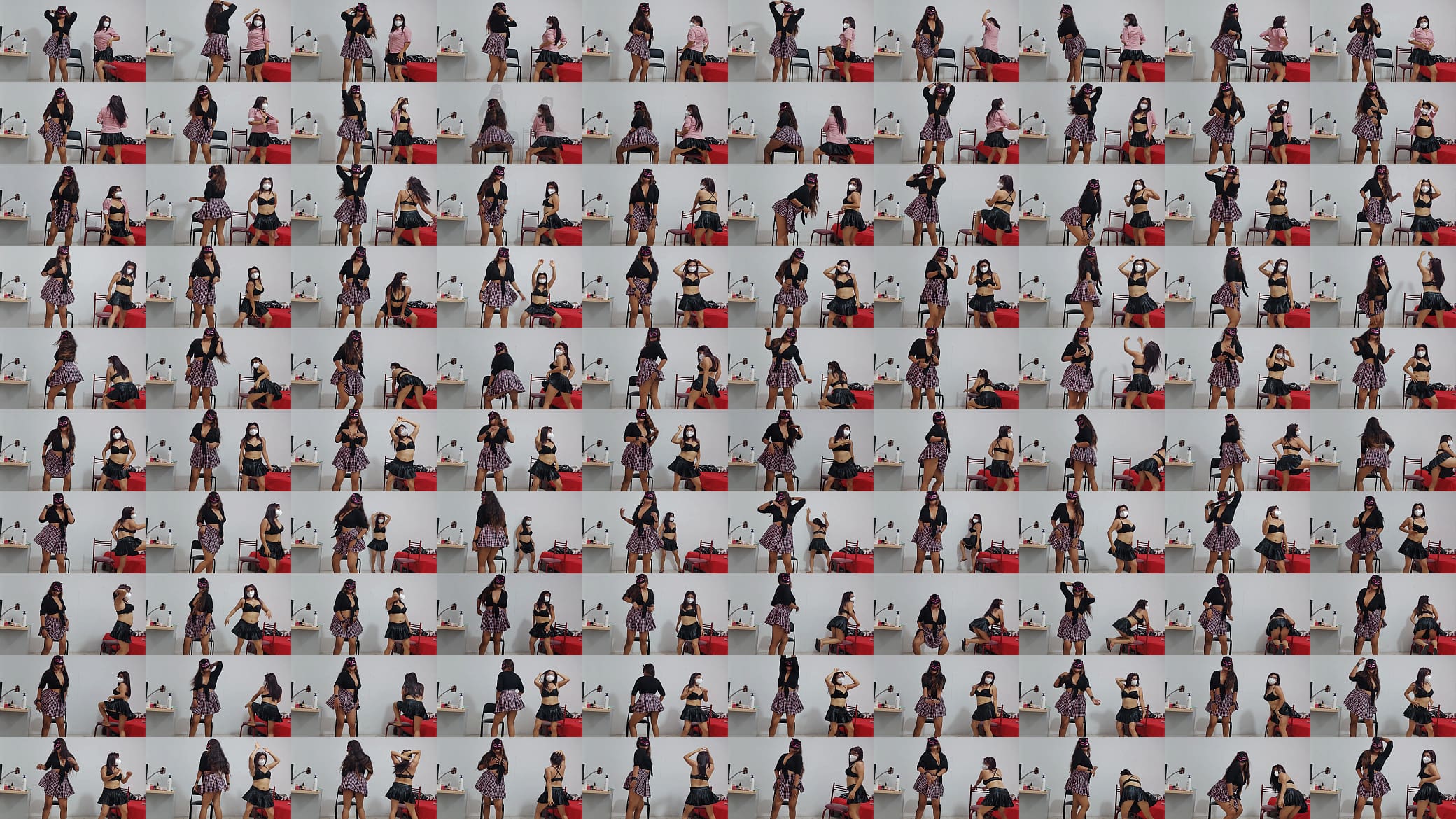 Mexican students dance erotically before going to classes 预览图