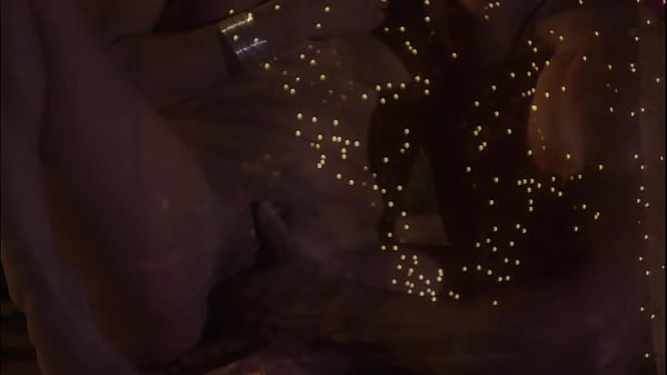 Avena gets pounded deep on the grass in the bac...