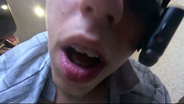 Let's see who can last longer. If you cum first, you'll be my slave for 24 hours. If I cum, I'll fuck you again.