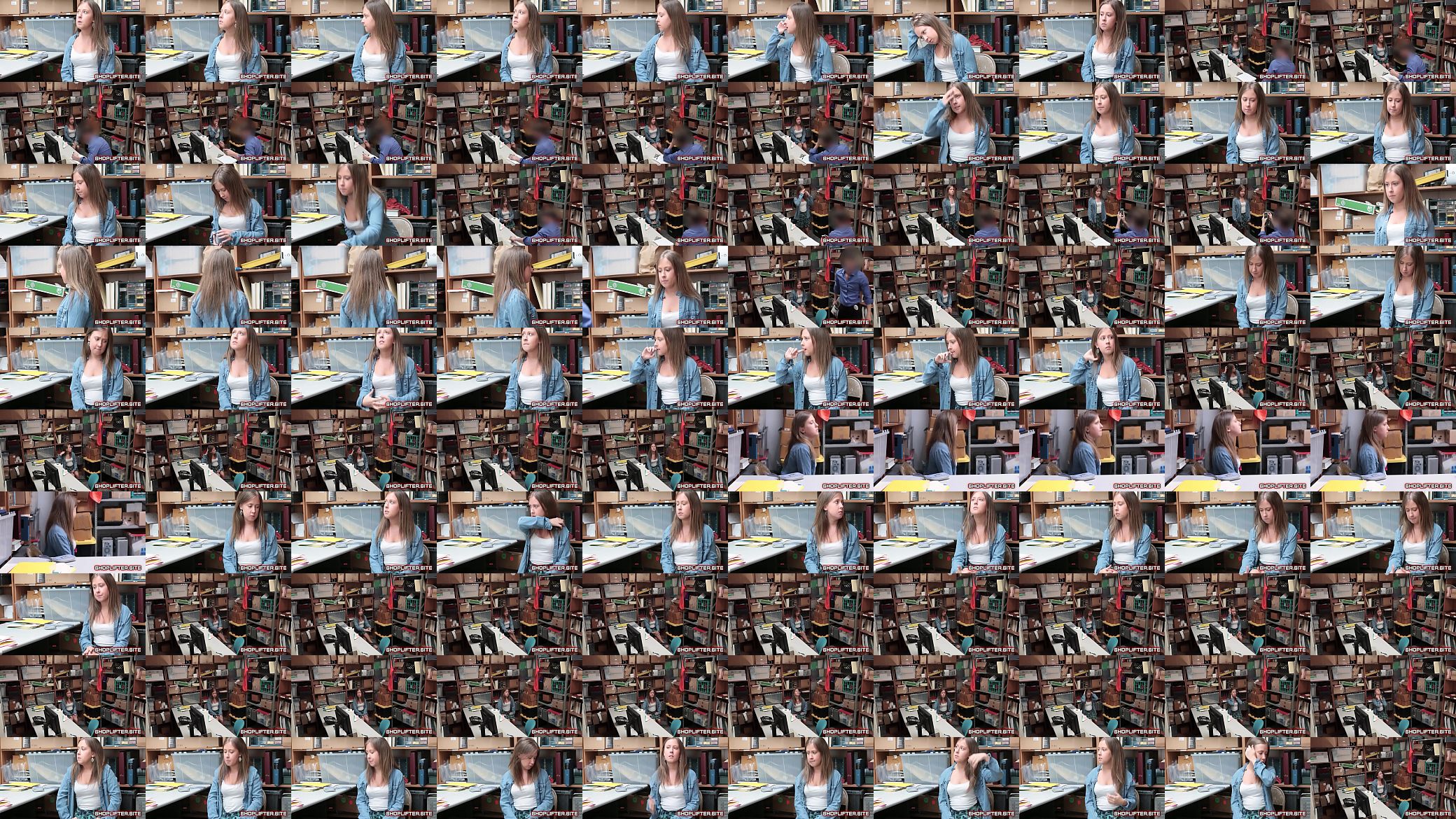 Shoplifting Backroom Fucking Featuring Brooke Bliss 预览图