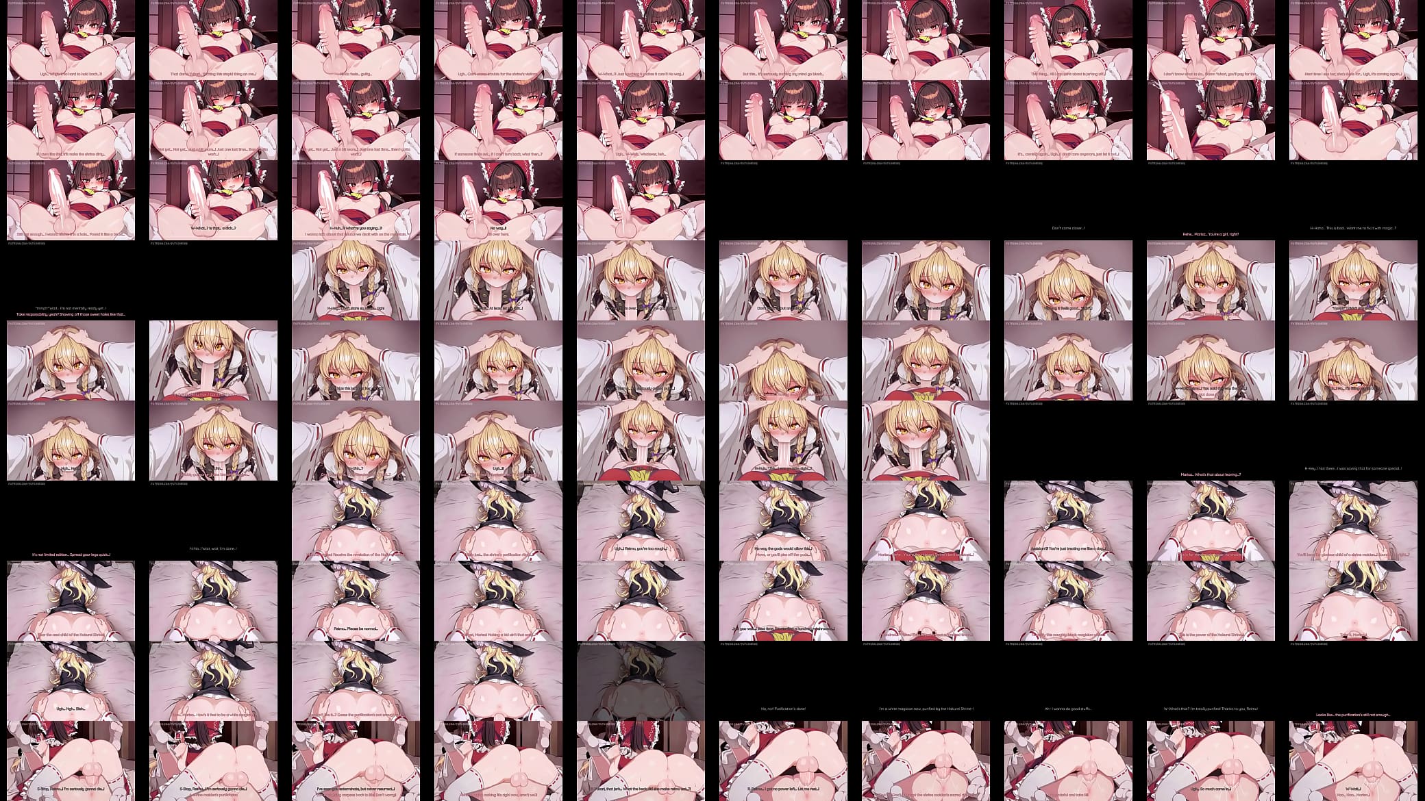 Futa Reimu X Futa Marisa 预览图