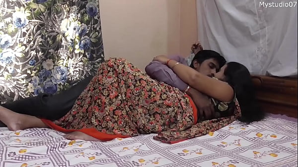 Indian sexy Bhabhi teaching her stepbrother how to fucking !!! best sex with clear audio