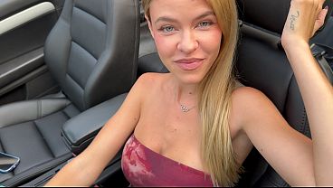 I Give Her A Ride And End Up Fucking Her Hard Outdoors In My Convertible.
