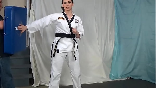 Frances Marino is a 4th degree black belt. She demonstrates different styles of kicks that can fend off an attacker. You c...