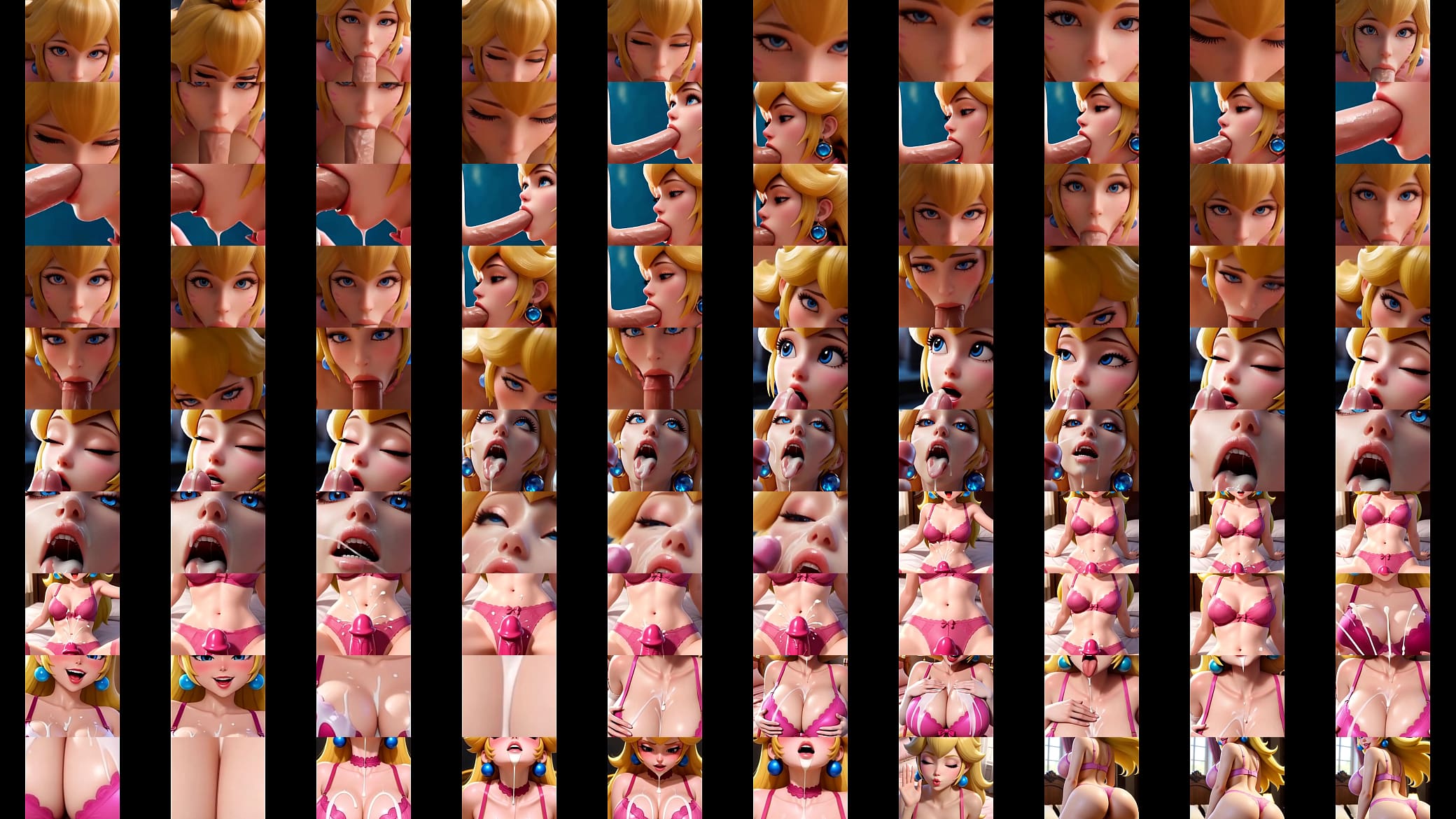 Princess Peach Sucks [AI Parody] 预览图