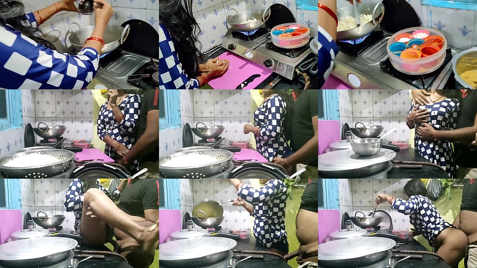 Indian new Milf stepmother and teen stepson amazing hot sex! with clear hindi audio