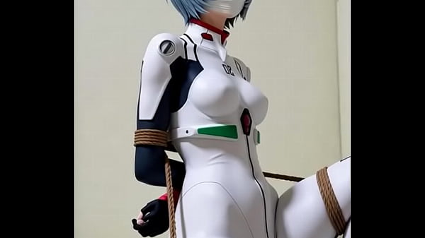 Rei Ayanami tied by rope