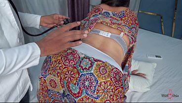 Asshole Checkup- "Dr. sahab Auzaar dalo gand me", Dr. fucked Pussy of Indian Patient from behind.