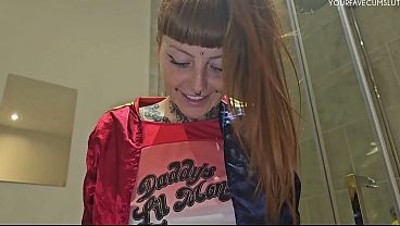 PEEING THROUGH MY HARLEY QUINN OUTFIT Thumbnail