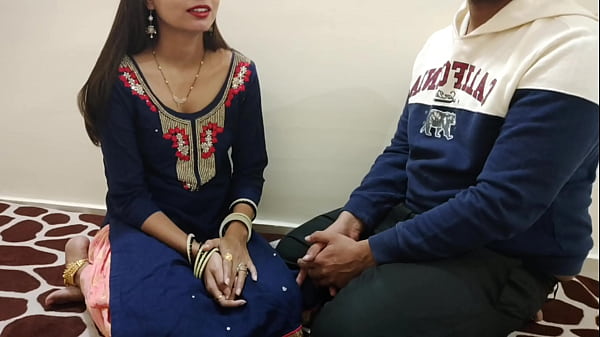 Hot stepsister teaches stepbrother sex in Hindi audio