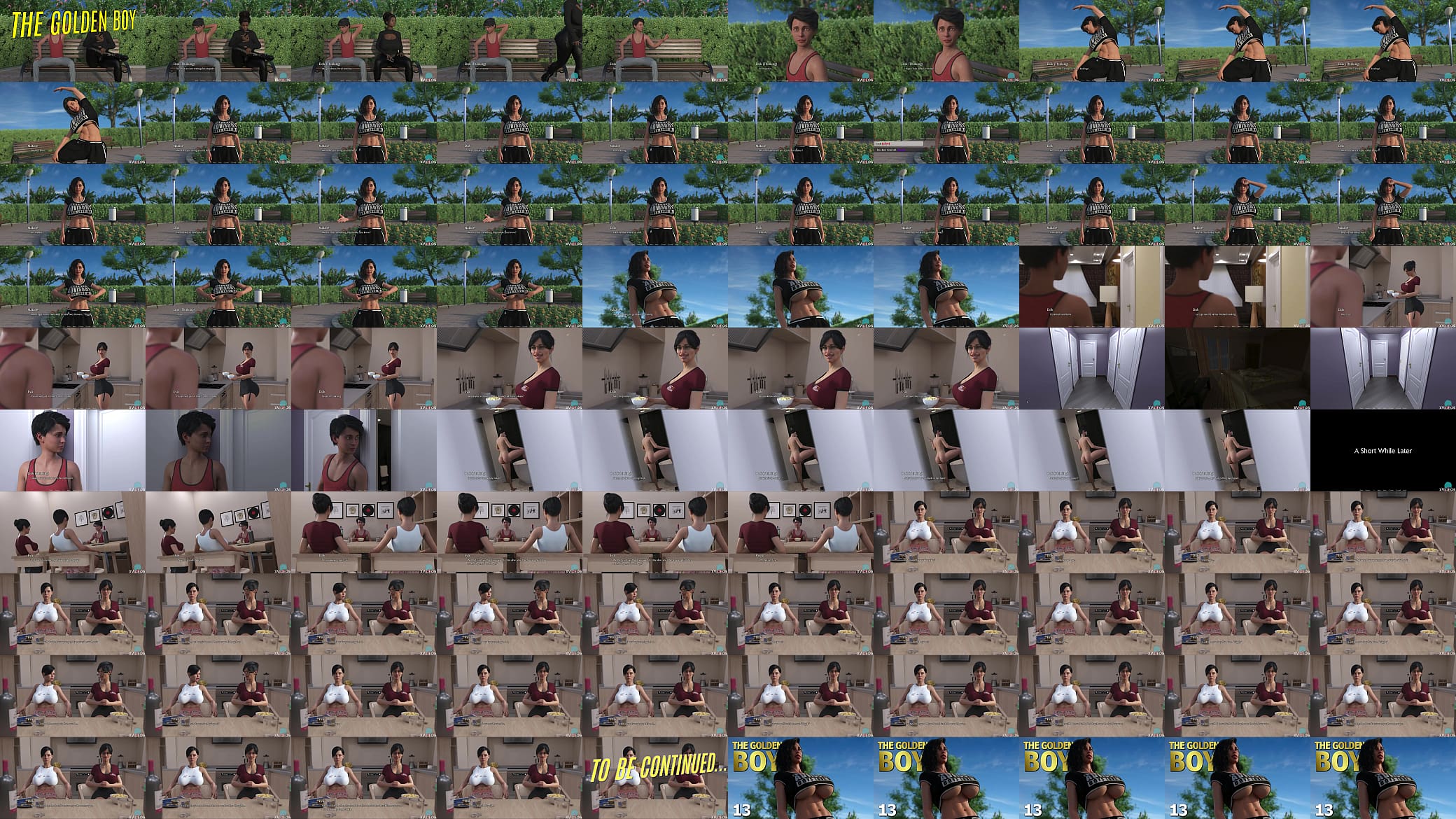 THE GOLDEN BOY #13 &bull; Big, voluptuos tits in front of us 预览图
