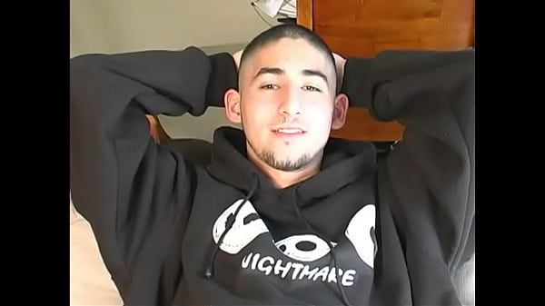 Download Video - Gay latino guy strokes his big verga and fucks his tight culo with a dildo