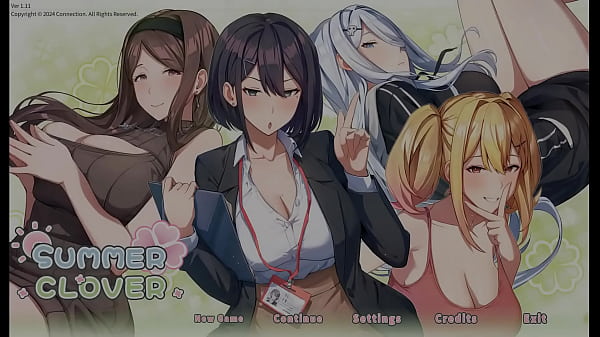 Download Video - Summer Clover &lbrack; HAREM HENTAI GAME &rsqb; Ep&period;18 NUN SISTER covered in CUM &excl;