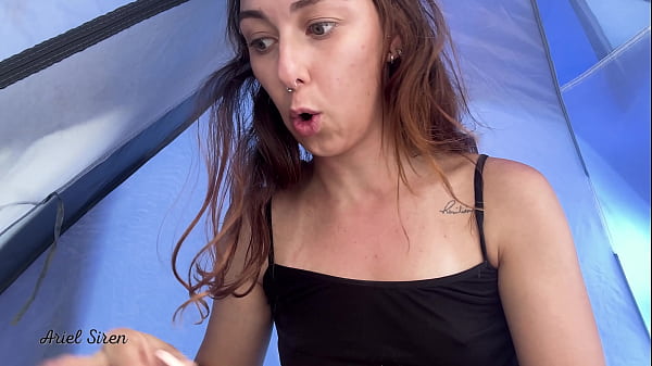Camping Vlog - He CUM INSIDE my PUSSY