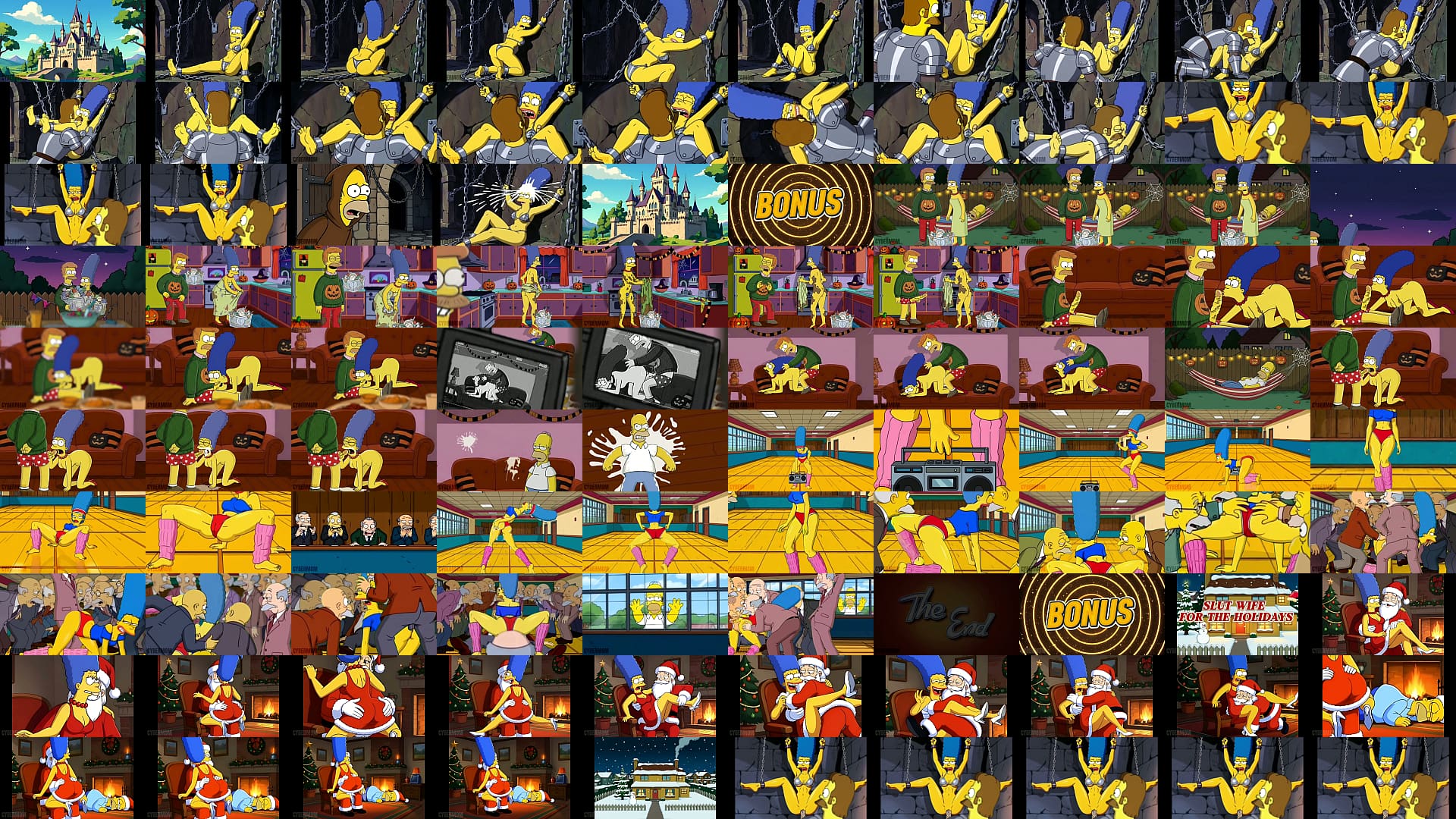 Slut Wife and her Cuckold Husband: Dirty Stories of Cheating. Adult Cartoon Compilation. Simpsons parody. Fairy tales 预览图