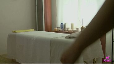 Sweet Luscious Brunette Zinnia K Takes Facial After Sex Massage!