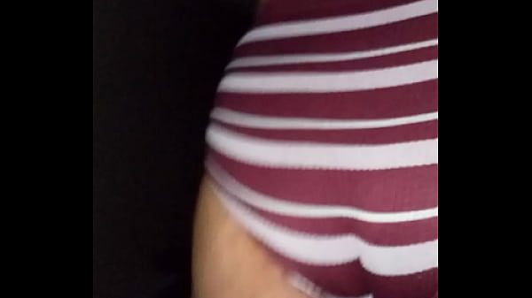 Guy wearing wives bra and panties