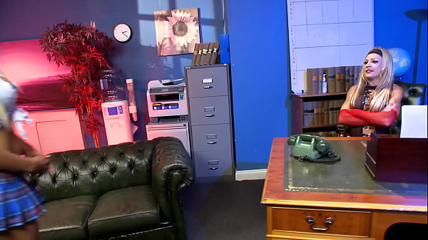 Cindy Behr Introduces Lou Lou To Sex With Strapons