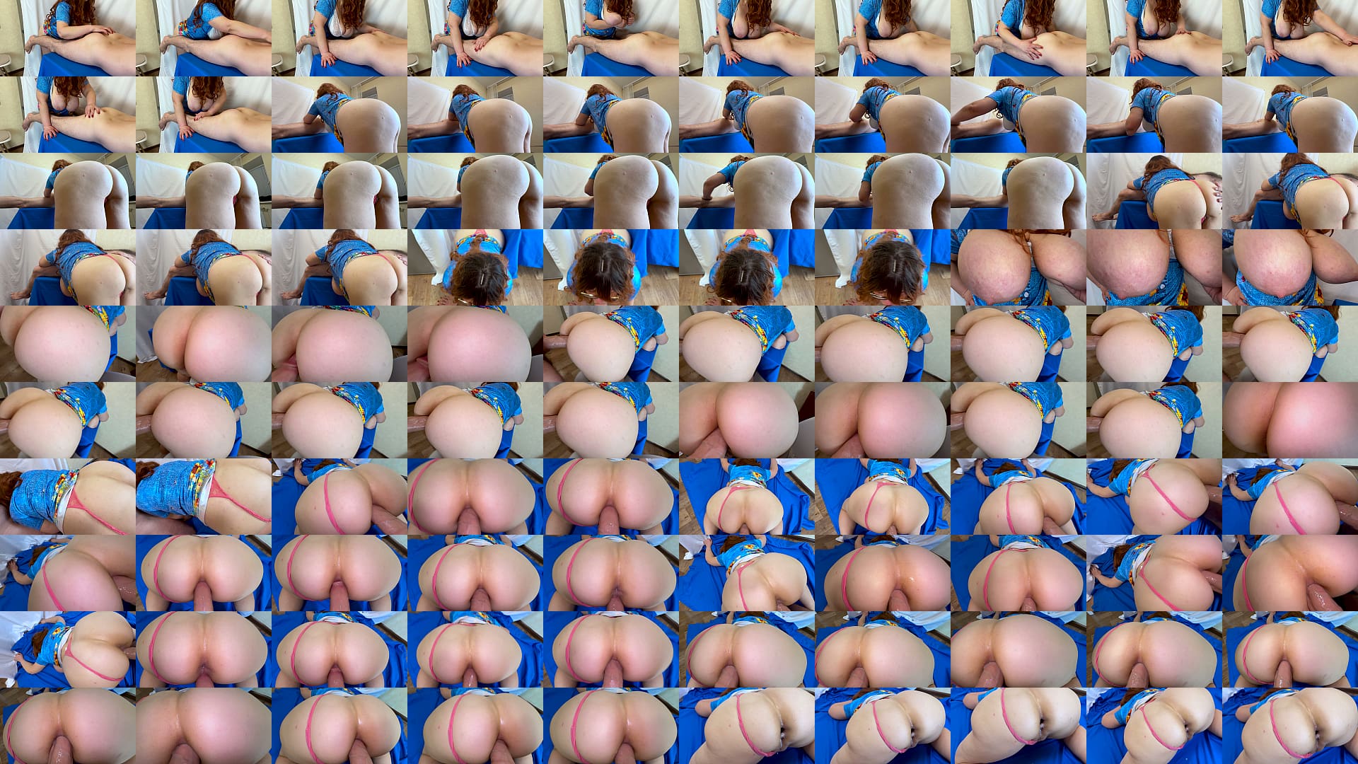 Busty Mature Stepmom with Big Tits and Huge Ass Gives Step Son a Relaxing Massage That Turns Into Passionate Blowjob and Intense Anal Sex Session 预览图