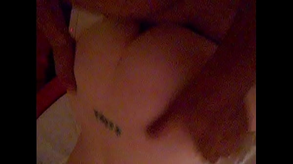 Little redhead taking her pussy on all fours!