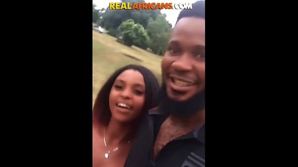 Big Tits African Girlfriend Fingers and Fucks in Sex Tape