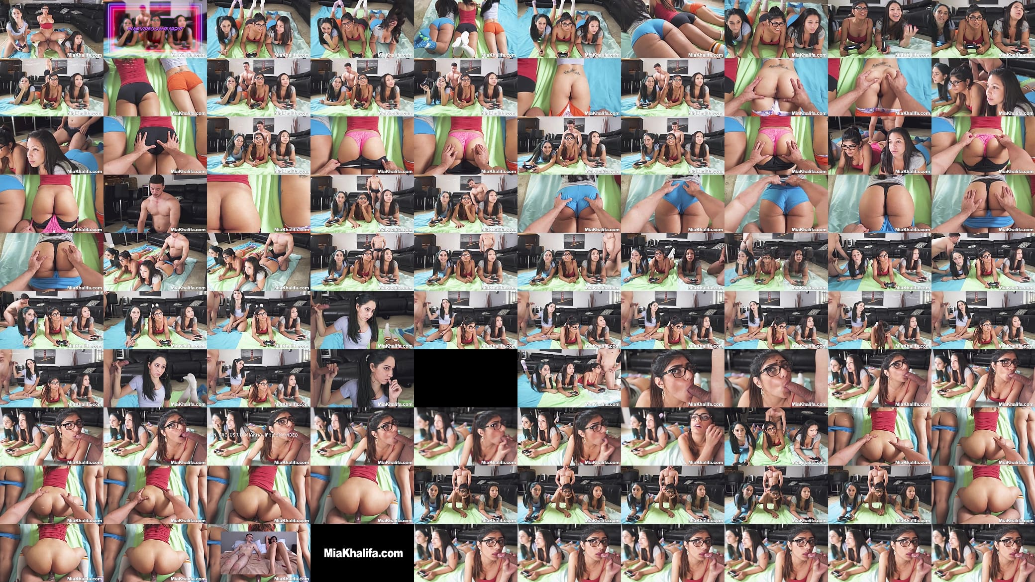 MIA KHALIFA - Fun And Games With Tiffany Valentine, Rachel Rose and The One And Only Don 预览图