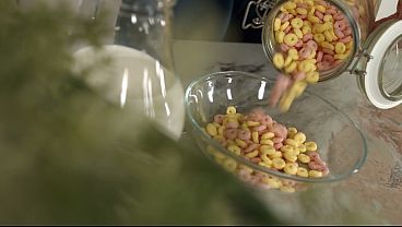 My girlfriend's alluring bald pussy in POV