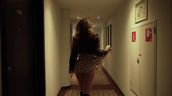 Teen Girl Mari Galore gives bathroom blowjob to her stepbrother