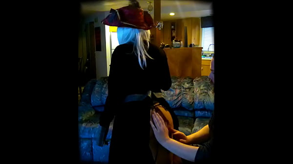 PIRATE PARODY, HOMEMADE, BIG TITS, BIG BOOTY, 3 JIZZ LOADS ON TITS, KATIE FOXY, AMATEUR