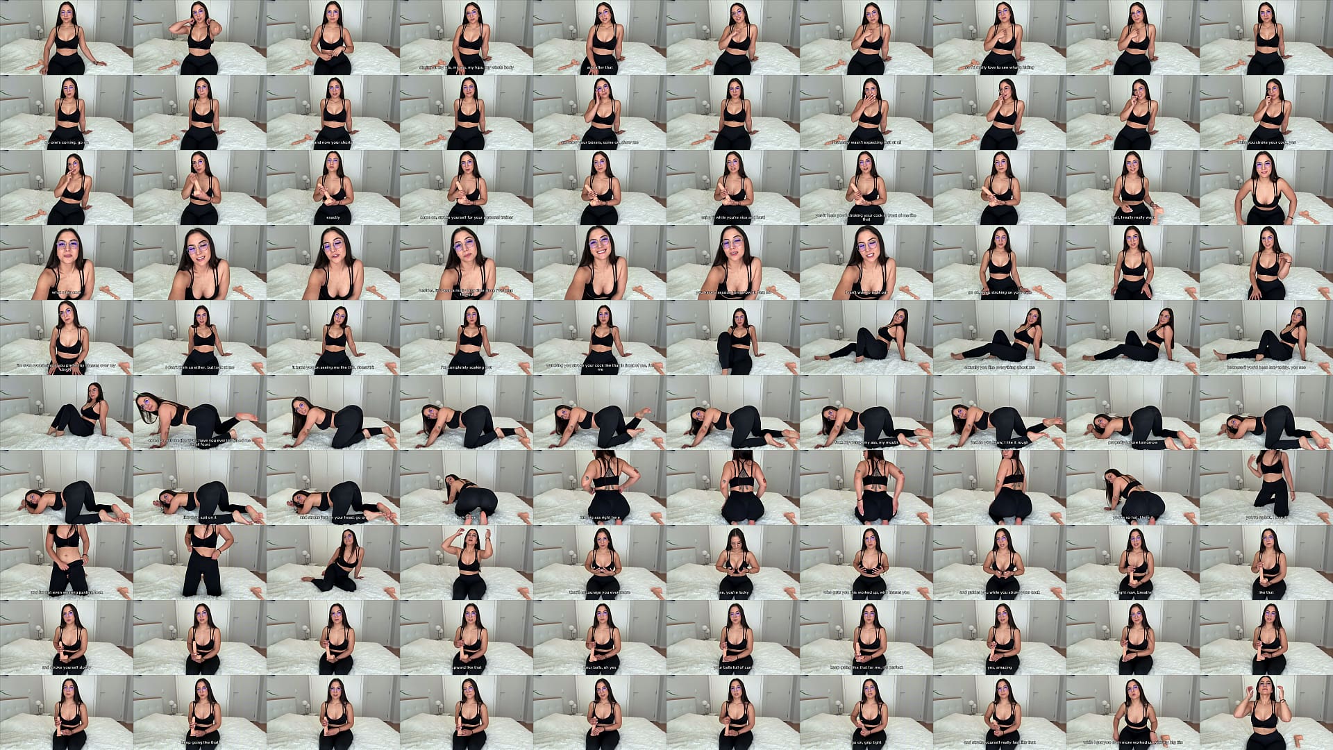 JOI - YOUR PERSONAL TRAINER MAKES YOU STROKE YOUR COCK AND CUM ON HER TITS 预览图