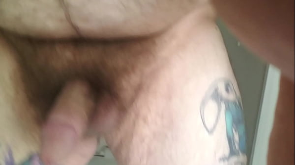 Peeing with a hard on