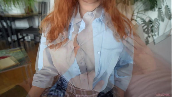 Download Video - He Pulled my Panties back and Cum inside my Tight and Virgin Pussy - Verlonis