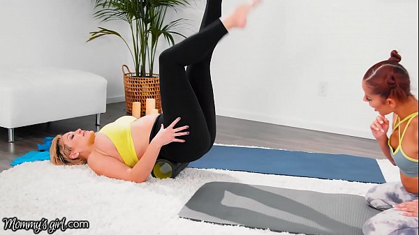 Download Video - MommysGirl Vanna Bardot Has A Hardcore Fingering Yoga Training With Hot MILF Ryan Keely
