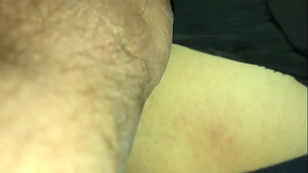 Stuffing panties in amature wife pussy