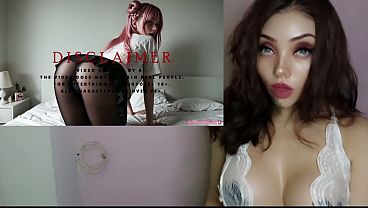 Peliroja pecosa con tetas perfectas le dan un anal - Masturb&aacute;ndome con IA
