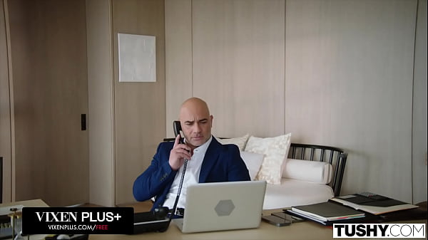 Download Video - TUSHY Curvy Beauty Jessie Rogers Has Intense Anal With Her Boss