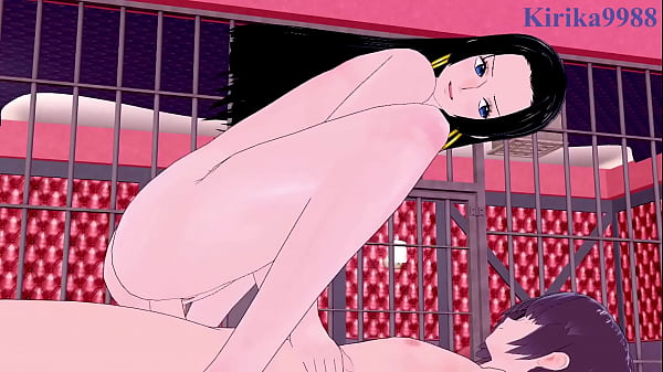 Download Video - Nico Robin and Boa Hancock and Monkey D&period; Luffy intense sex&period; - One Piece Hentai