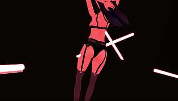 [MMD] Hip Sway TikTok Dance